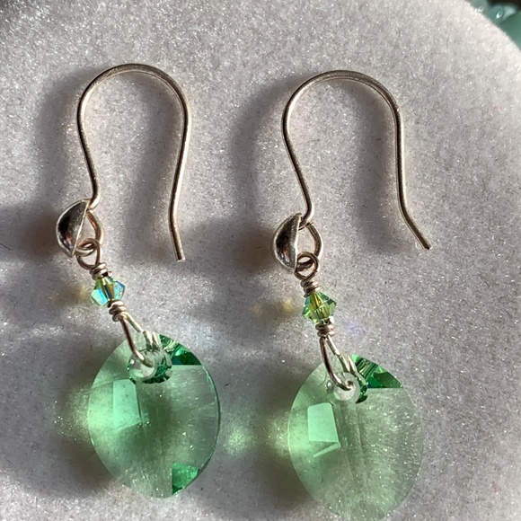 '50s look Amazonite & Swarovski Necklace + - Picture 4 of 6